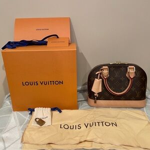 Louis Vuitton Alma BB Bag in Brown Monogram
“Price is Firm”